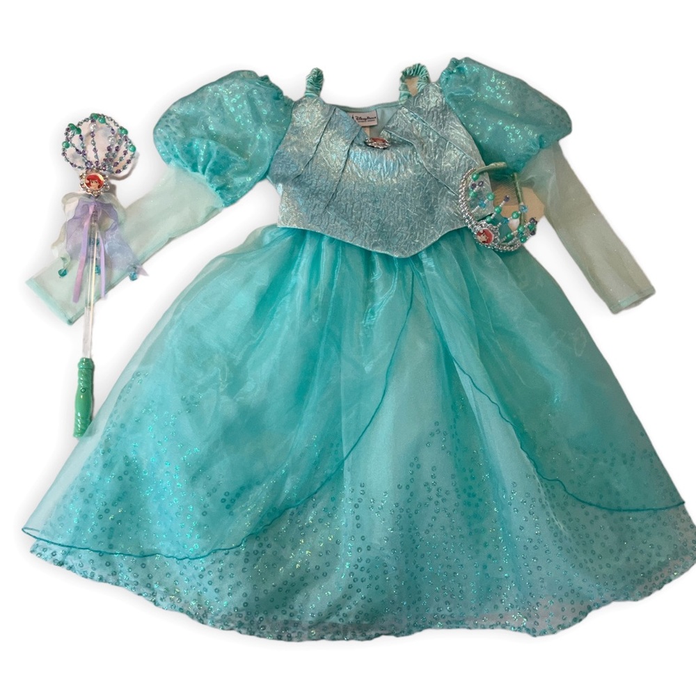 Disney Parks Ariel The Little Mermaid Costume SET